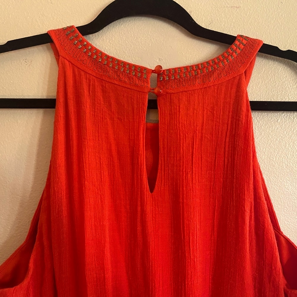 B-Design Maxi Dress Orange XL - Picture 5 of 6